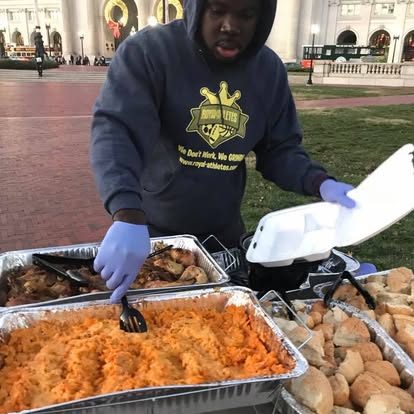 Royal Athletes Feed the Community