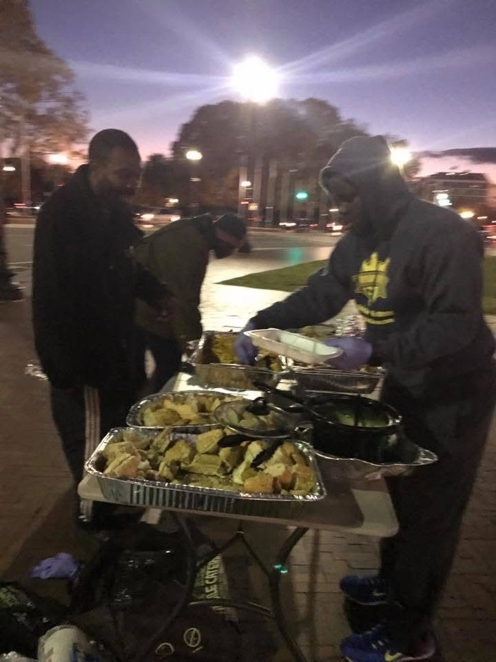 Royal Athletes Feed the Community