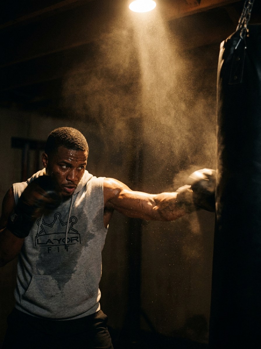 Layor Fit — Boxing gym dust beam