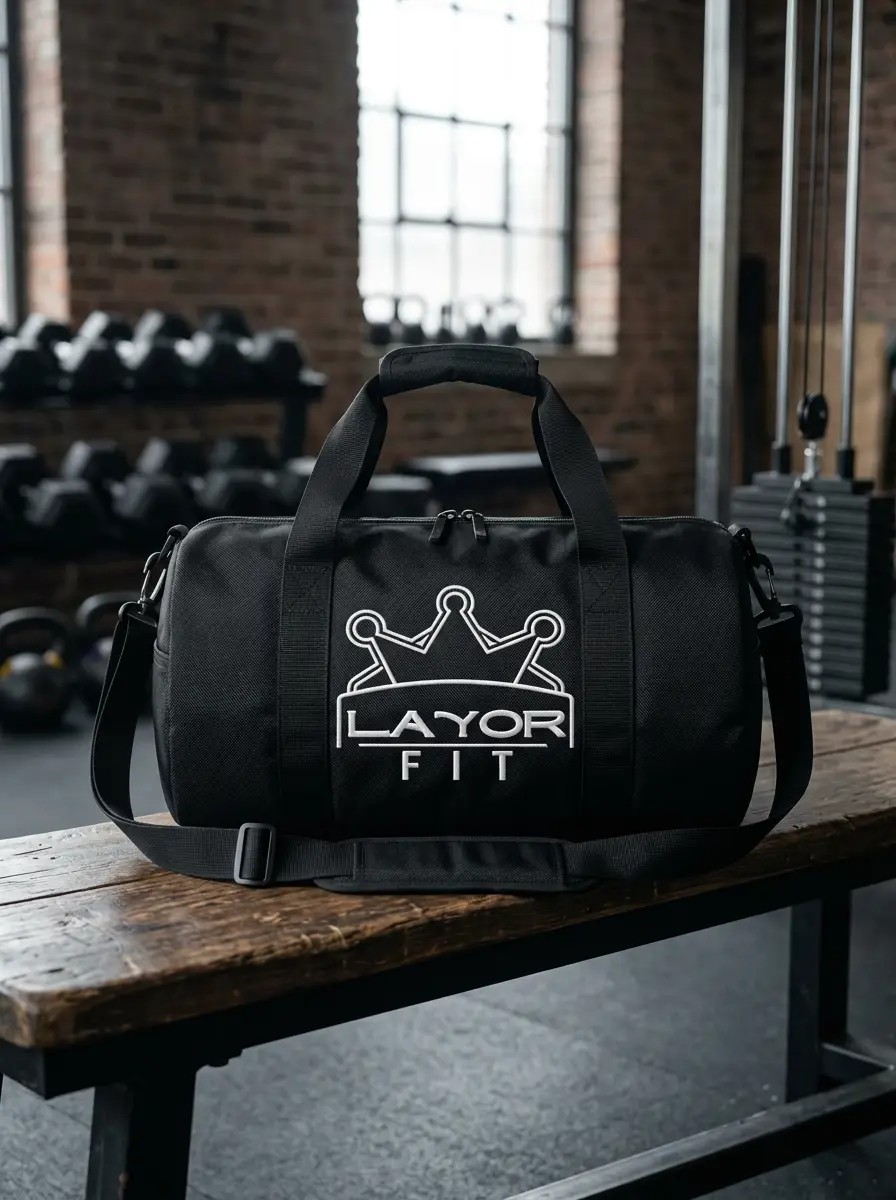 Fit Duffel in black