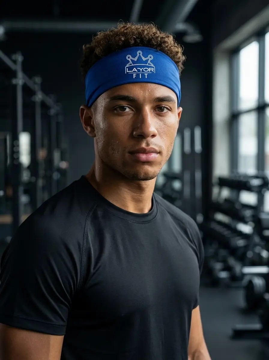Fit Crown in royal blue