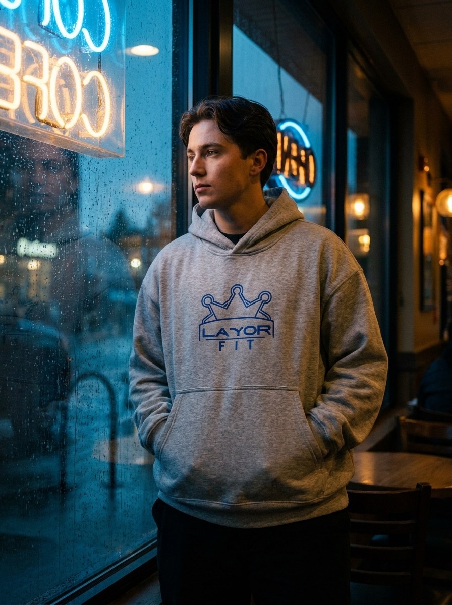Layor Fit — Pullover in the rain