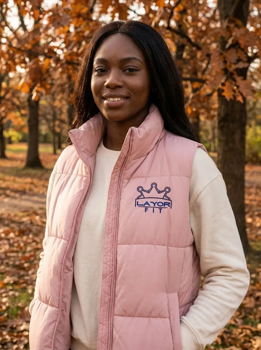 Layor Fit, Pink Field Vest at coaching