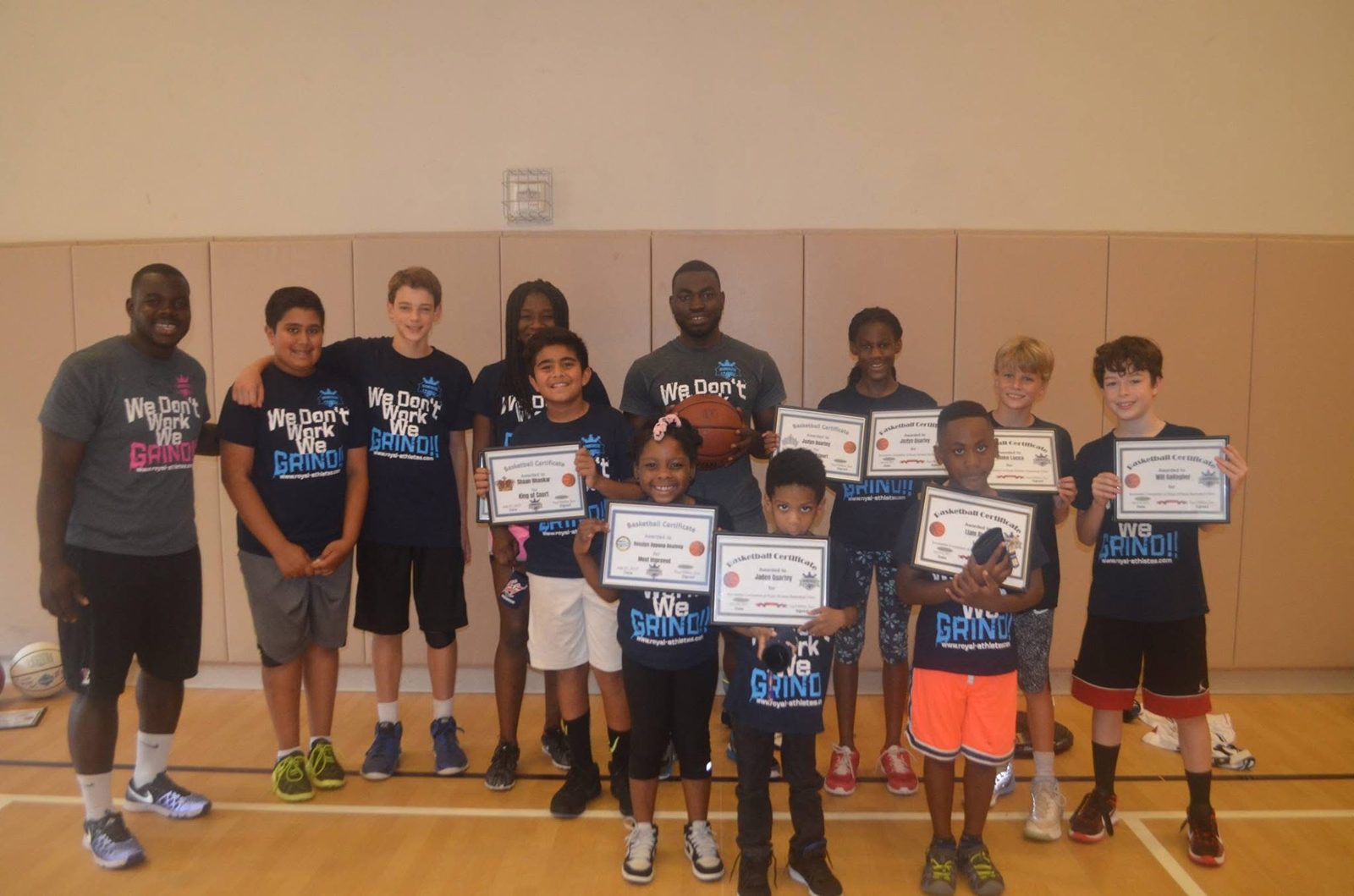 Royal Athletes gym and PE class
