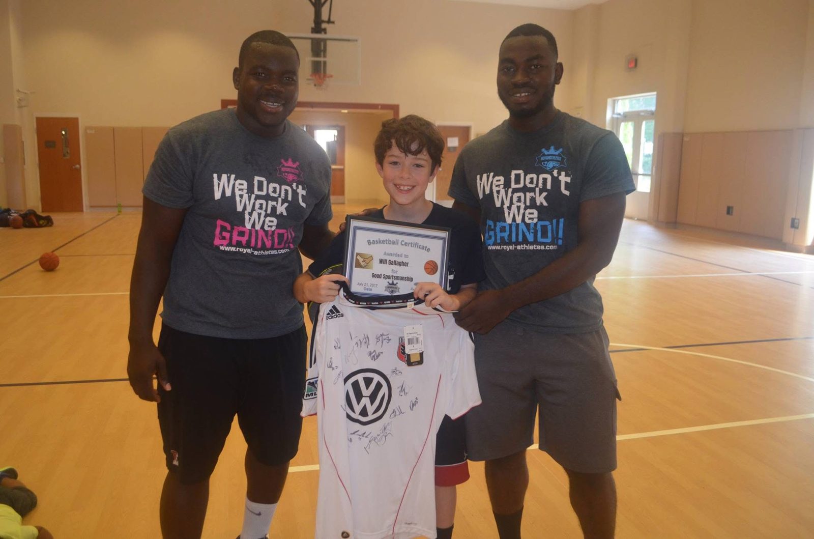 Royal Athletes gym and PE class