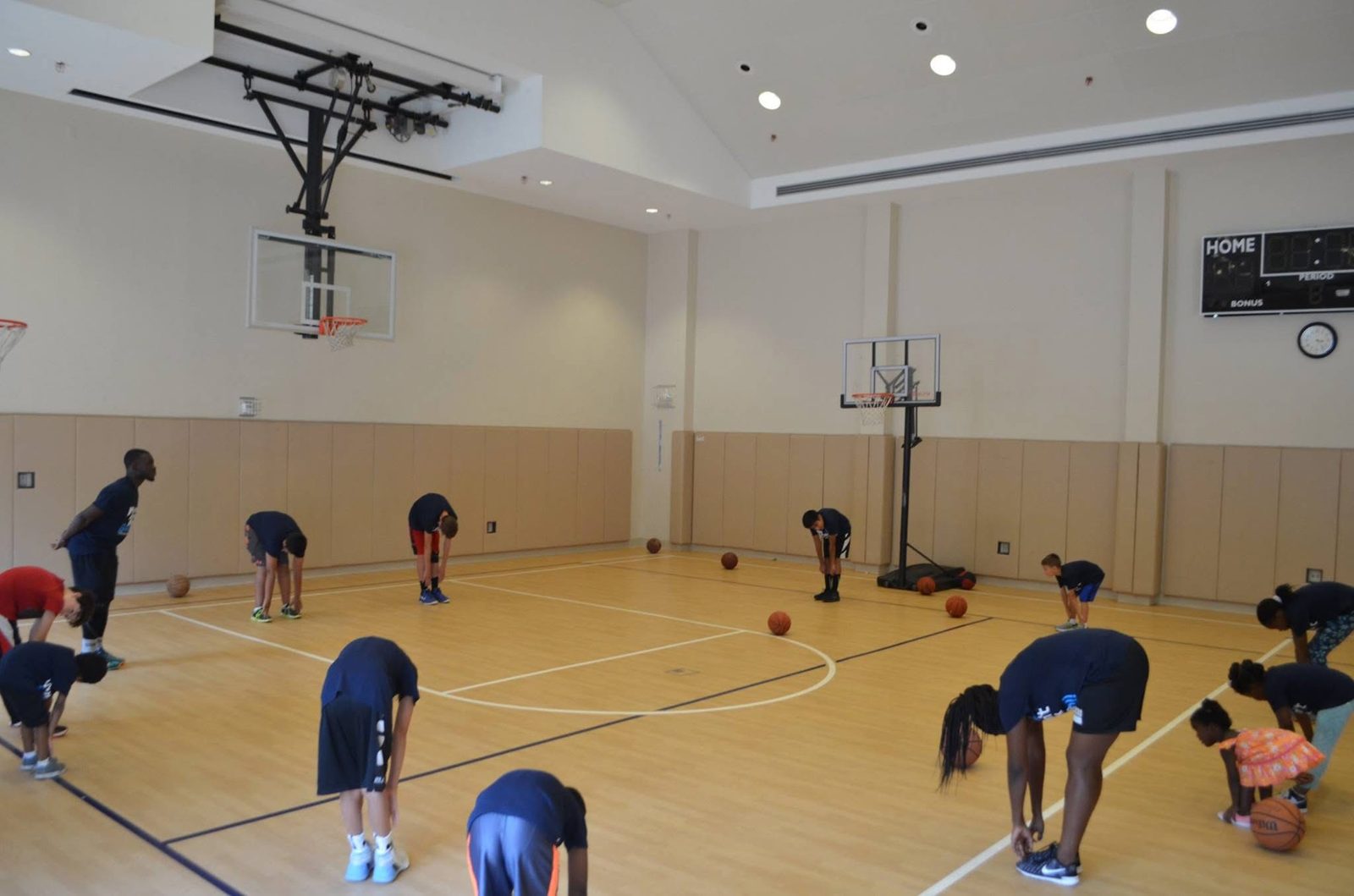 Royal Athletes gym and PE class