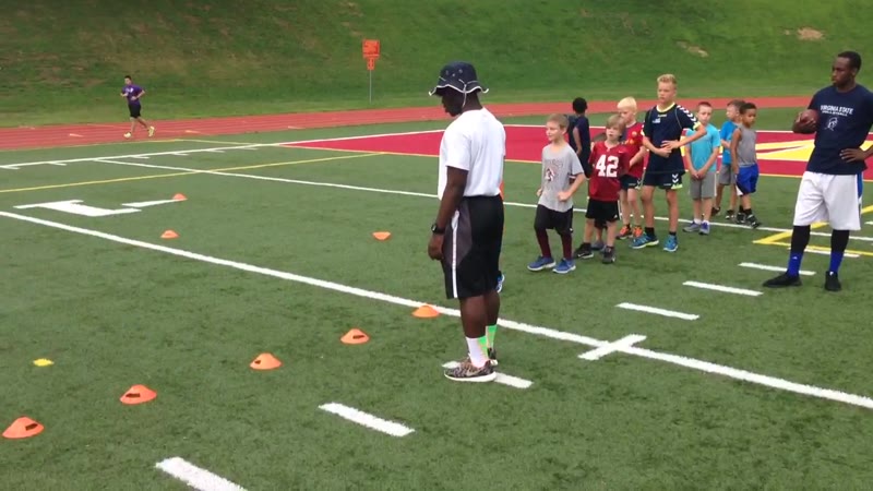 Royal Athletes camp at Marine Corps Base Quantico