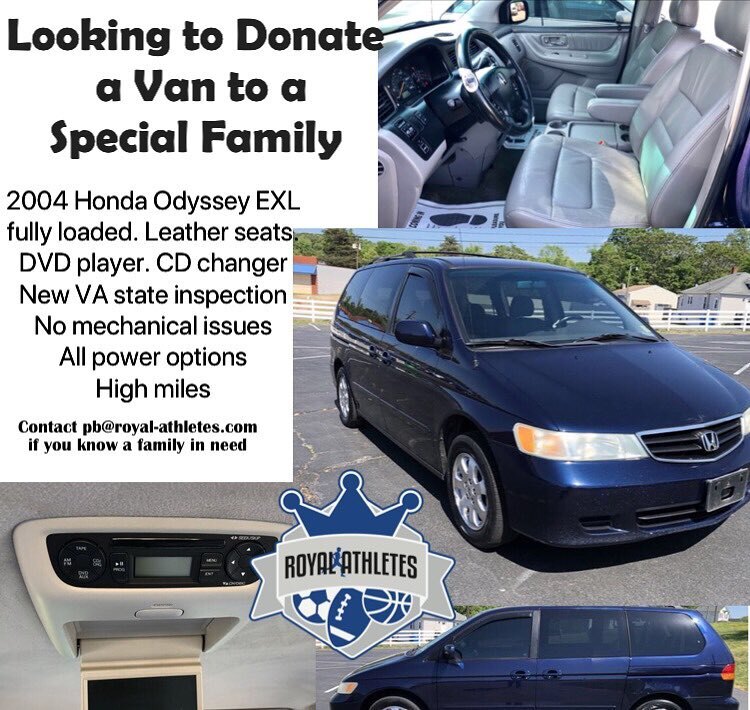 Royal Athletes donates a van to a family in need
