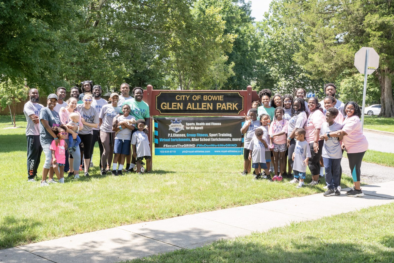 Royal Athletes community walk and health event