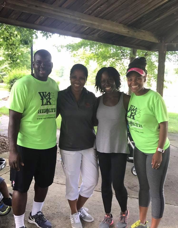 Royal Athletes community walk and health event