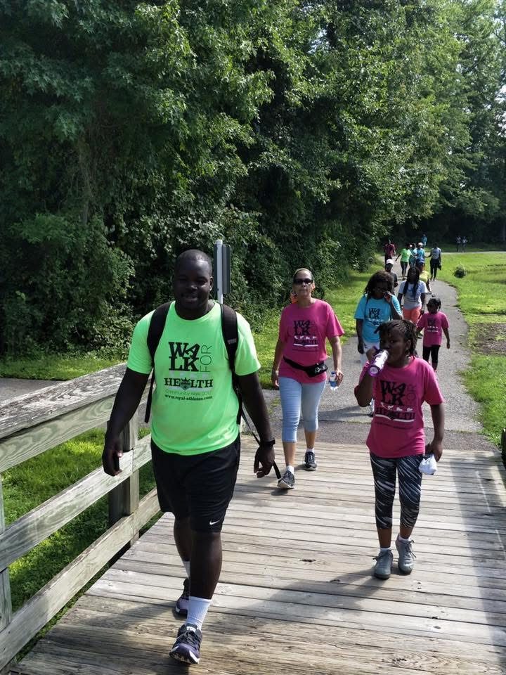 Royal Athletes community walk and health event